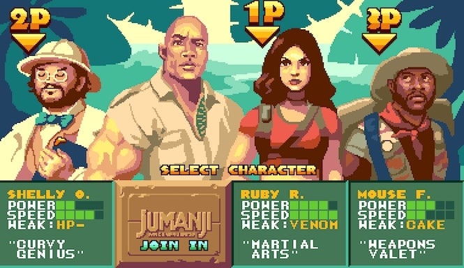 Jumanji The Video Game.